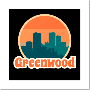 Vintage Greenwood Posters and Art